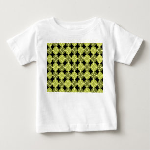 Camiseta De Bebé Círculos en círculos - Verde y Amarillo