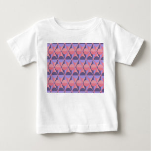Camiseta De Bebé Círculos y triángulos del Art Deco