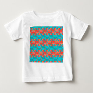 Camiseta De Bebé Círculos y triángulos del Art Deco