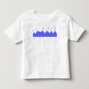 Camiseta De Bebé Circus Tents Silhouette