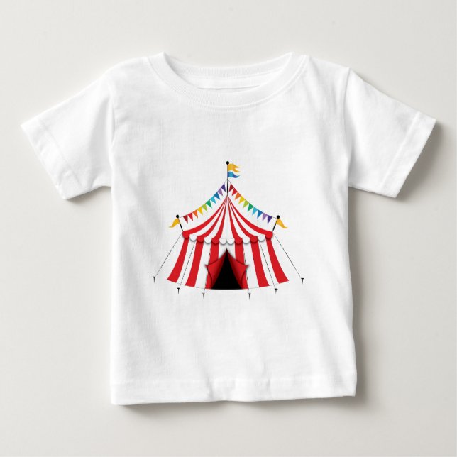 Camiseta De Bebé CircusTent (Anverso)
