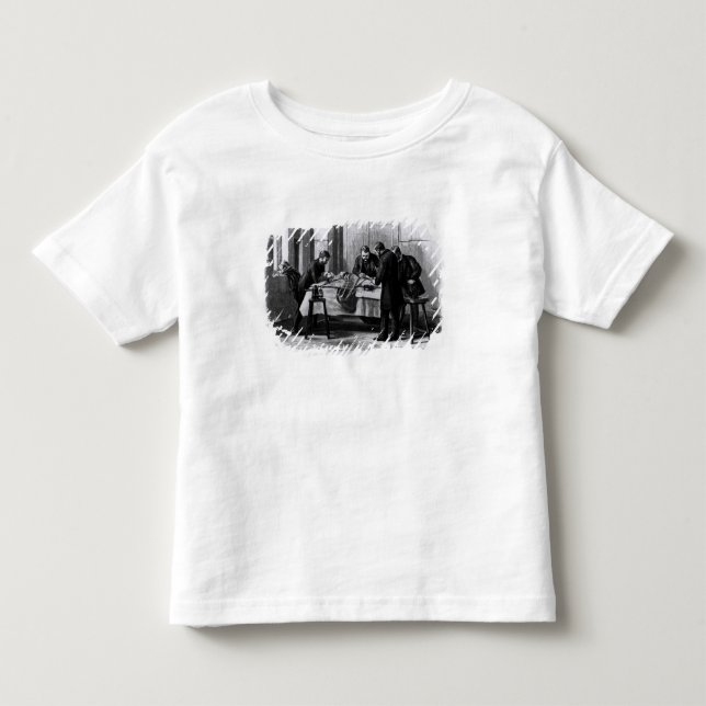 Camiseta De Bebé Cirugía antiséptica, 1882 (Anverso)