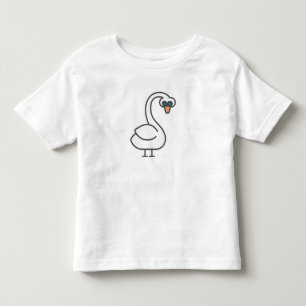 Camiseta De Bebé Cisne de Swivvel