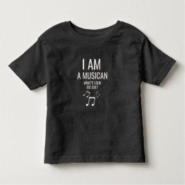 Camiseta De Bebé Cita cómica música notas humor
