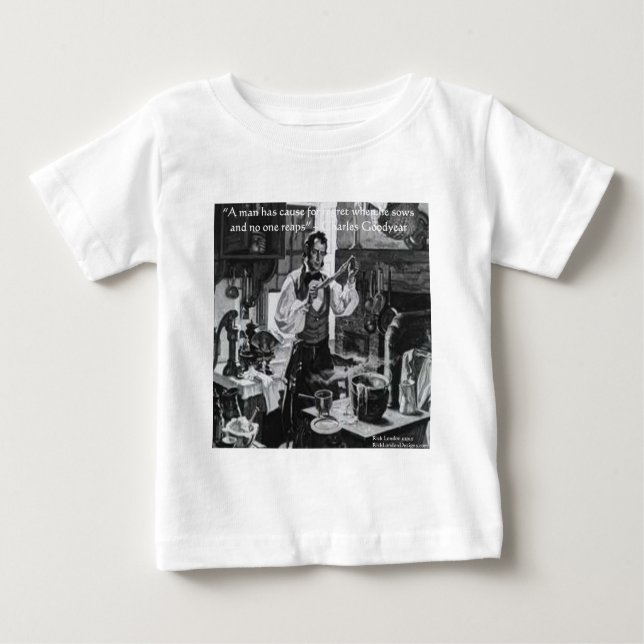 Camiseta De Bebé Cita de Buena Sow y Sabiduría de Reap de Chales (Anverso)