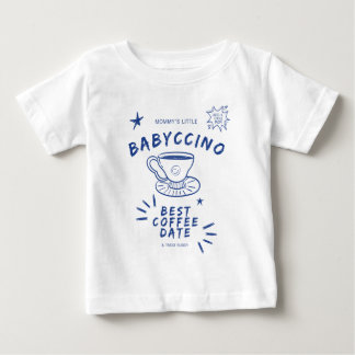 Camiseta De Bebé Cita de café Babyccino de mamá