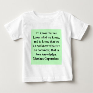Camiseta De Bebé cita de copernicus
