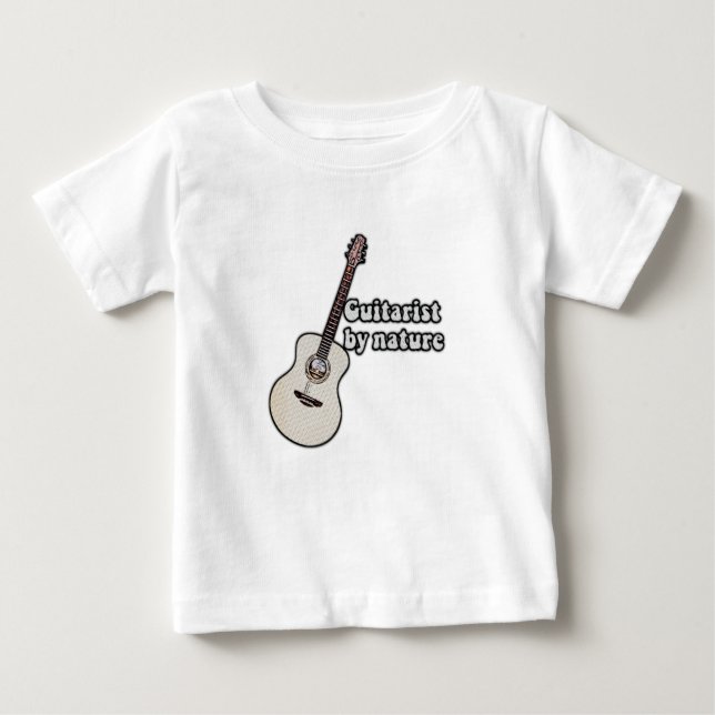Camiseta De Bebé cita de guitarra motivadora para guitarristas (Anverso)