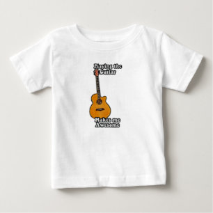 Camiseta De Bebé cita de guitarra positiva para guitarristas