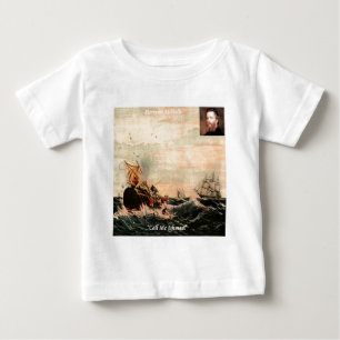 Camiseta De Bebé Cita de Herman Melville Llamame Ishmael
