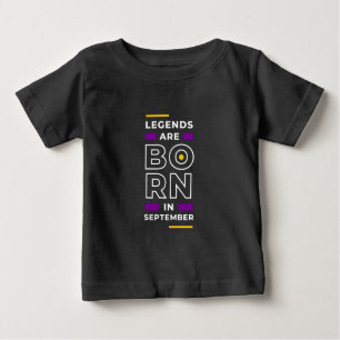Camiseta De Bebé Cita De Motivación Elegante Para Los Nacidos En Se
