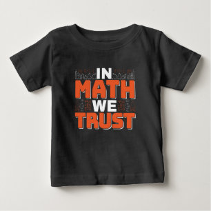 Camiseta De Bebé Cita de profesor de matemáticas - En Matemáticas C