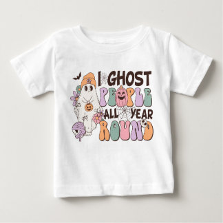 Camiseta De Bebé Cita de Retro-Halloween-