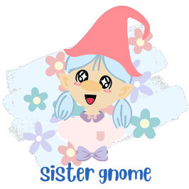 Camiseta De Bebé Cita de texto de hermana pequeña Gnome con imagen