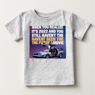 Camiseta De Bebé "Cita divertida del miedo de la araña - post de ti