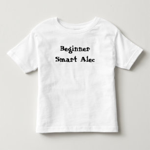 Camiseta De Bebé Cita divertida para un principiante listo