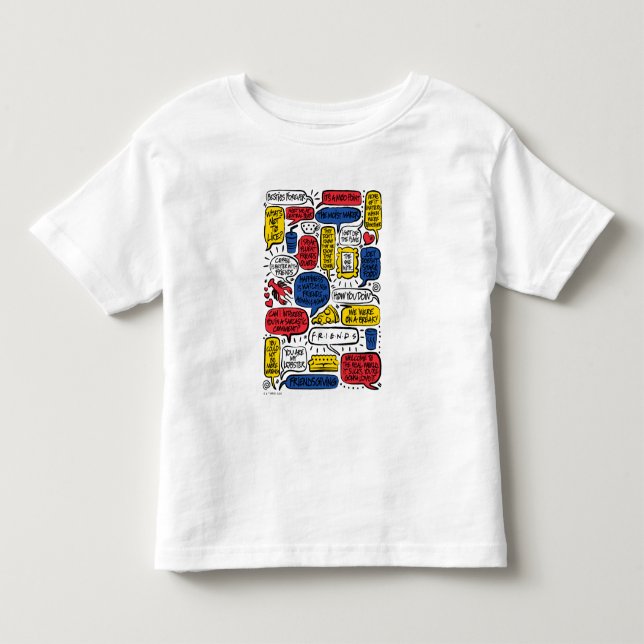 Camiseta De Bebé Citas de FRIENDS™ (Anverso)