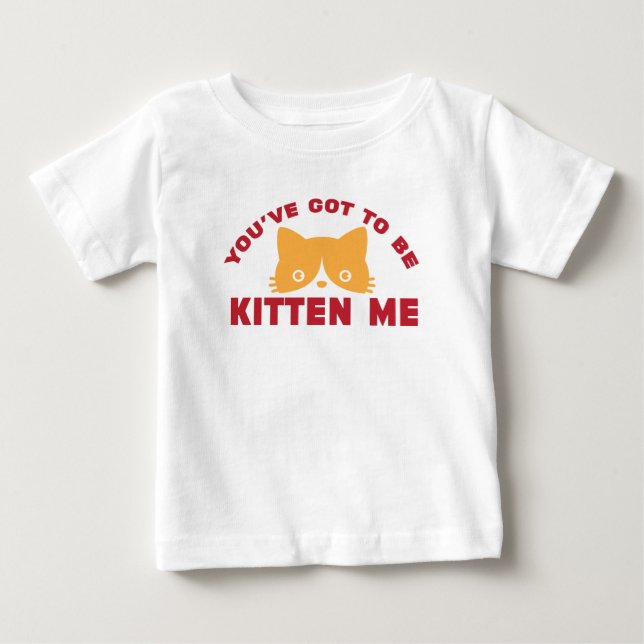 Camiseta De Bebé Citas divertidas de Cat (Anverso)