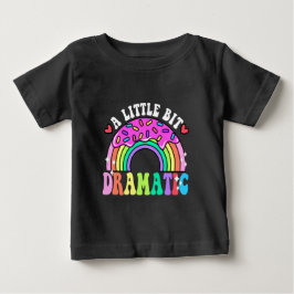 Camiseta De Bebé Citas Divertidas Un Poco Dramáticas, Donuts Lindos