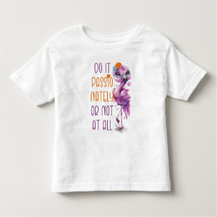 Camiseta De Bebé Citas Inspiradoras motivacionales de flamenco