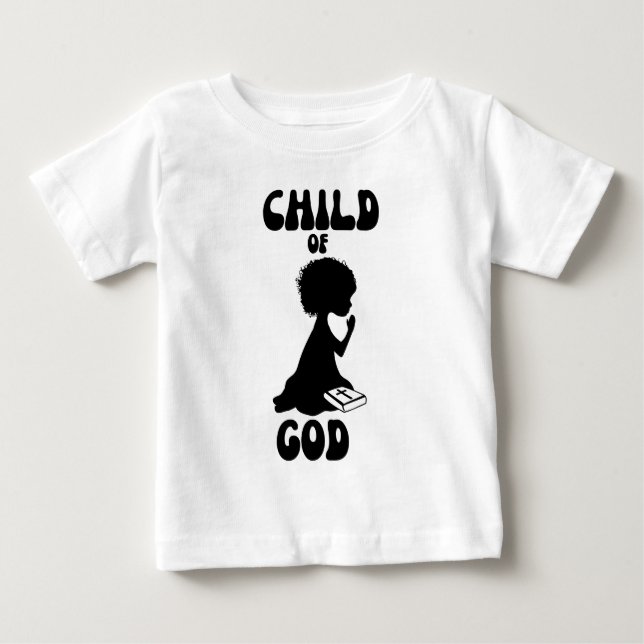 Camiseta De Bebé Cito De Dios De La Biblia (Anverso)