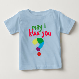 Camiseta De Bebé cito, puedo, te besa