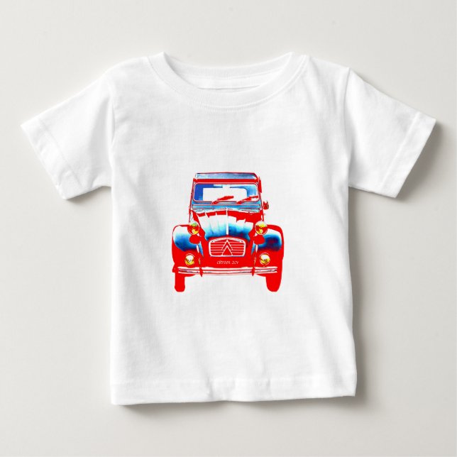 Camiseta De Bebé Citroen 2CV 2 (Anverso)
