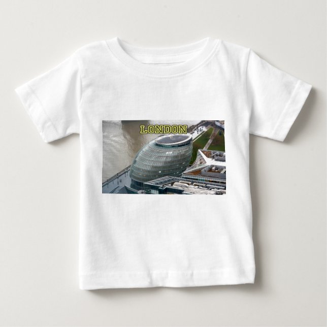 Camiseta De Bebé City Hall London Inglaterra (Anverso)