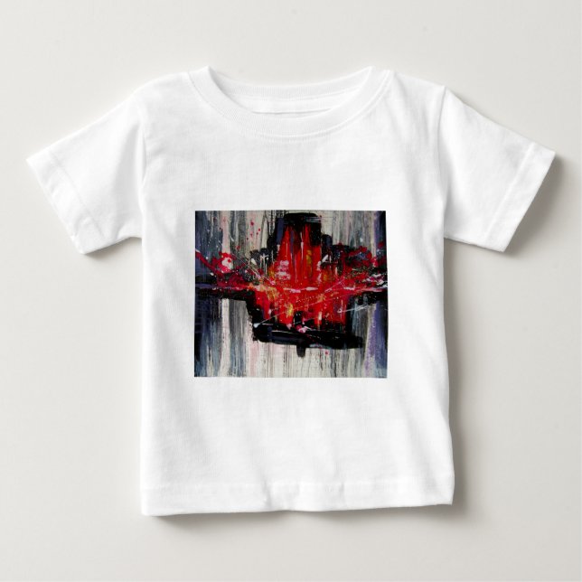 Camiseta De Bebé ciudad (Anverso)