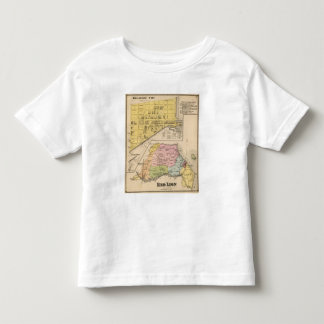 Camiseta De Bebé Ciudad de Delaware, león rojo