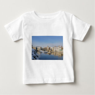 Camiseta De Bebé Ciudad de Francia Ciudades Urbano Horizonte Edific