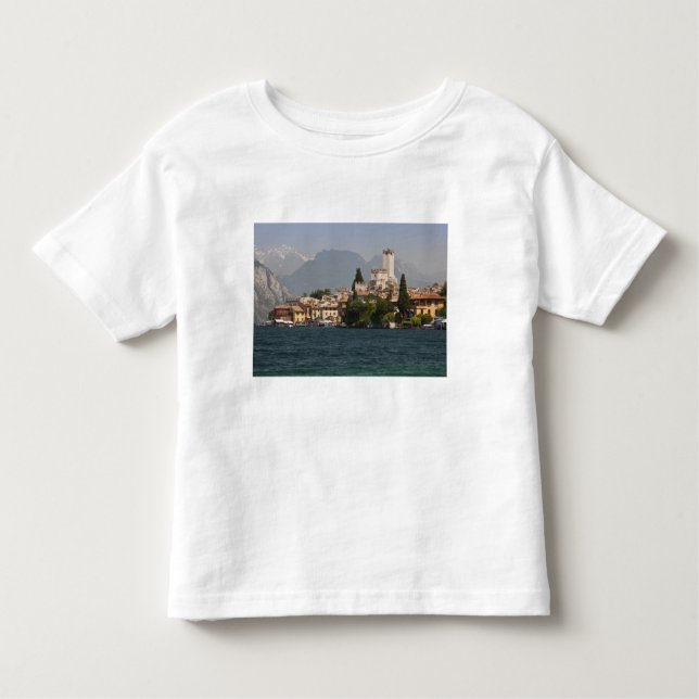 Camiseta De Bebé Ciudad de Lakeside, Malcesine, provincia de Verona (Anverso)
