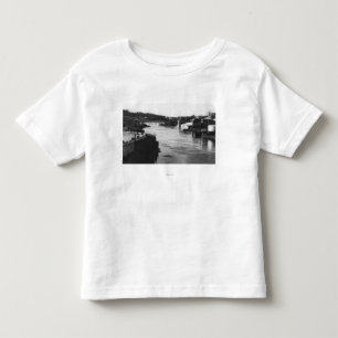 Camiseta De Bebé Ciudad de Oregon, O caídas de Willamette y molino