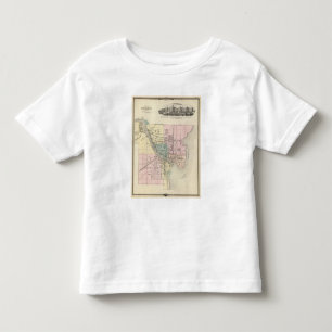 Camiseta De Bebé Ciudad de Oshkosh, asiento de condado del
