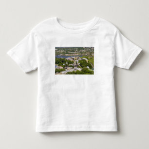 Camiseta De Bebé Ciudad de Quebec, Quebec, Canadá. Mirando hacia ab