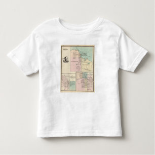 Camiseta De Bebé Ciudad de Waupaca, pueblo de Winneconne
