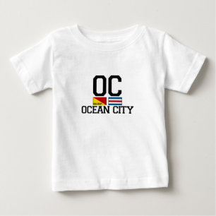 Camiseta De Bebé Ciudad del océano
