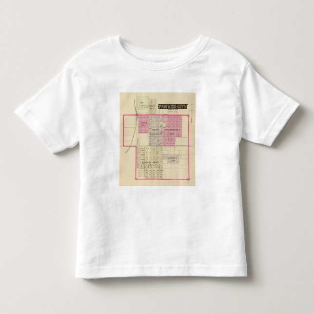 Camiseta De Bebé Ciudad del Pawnee, Nebraska (Anverso)