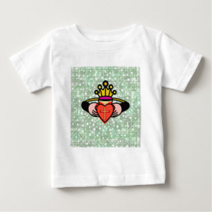 Camiseta De Bebé Claddagh.