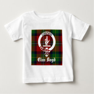 Camiseta De Bebé Clan Boyd Escudo Tartan