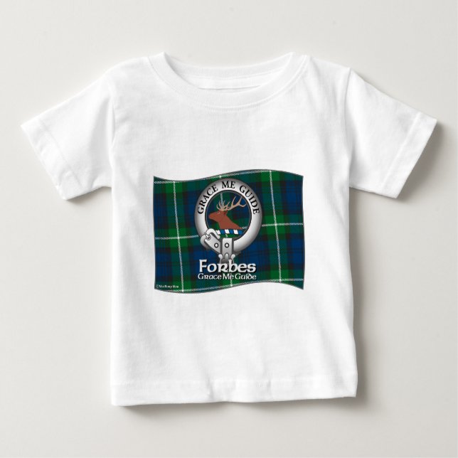 Camiseta De Bebé Clan de Forbes (Anverso)