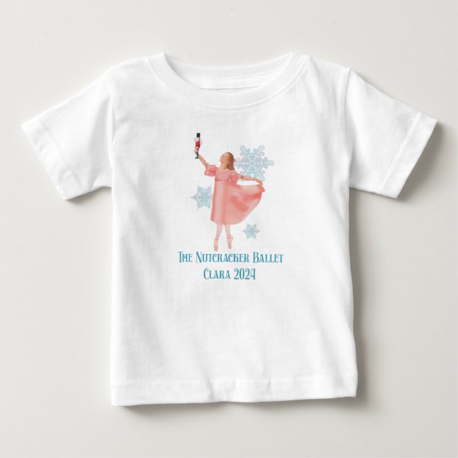 Camiseta De Bebé Clara con Cascanueces 2024 (Anverso)