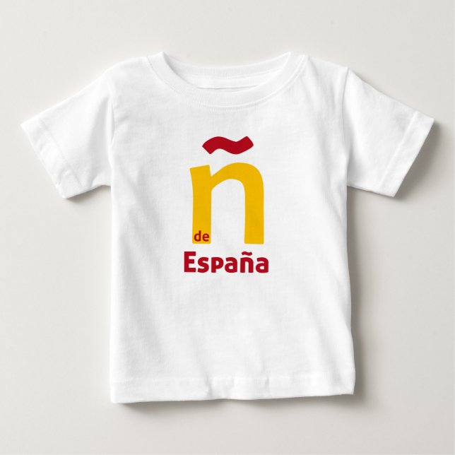 Camiseta De Bebé Clarín de España (Anverso)