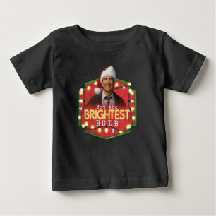 Camiseta De Bebé Clark Griswold   No la bombilla más brillante