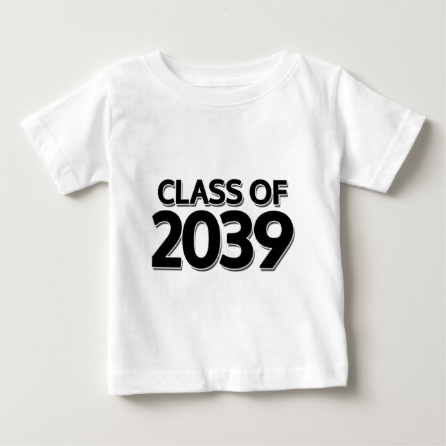 Camiseta De Bebé Clase de 2039 (Anverso)
