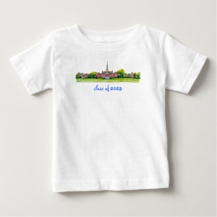 Camiseta De Bebé Clase de la universidad de Colby de 2029