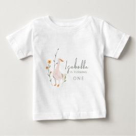 Camiseta De Bebé Clásico de Minimalismo de cumpleaños del festival 