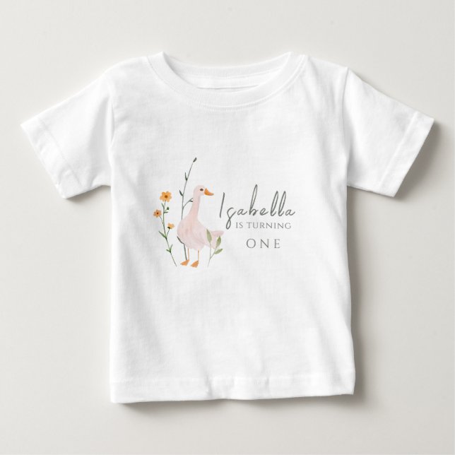 Camiseta De Bebé Clásico de Minimalismo de cumpleaños del festival  (Anverso)