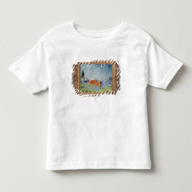Camiseta De Bebé Claude Monet el | Argenteuil, 1875 (Anverso)
