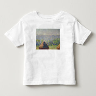 Camiseta De Bebé Claude Monet el el final del verano, en Givern